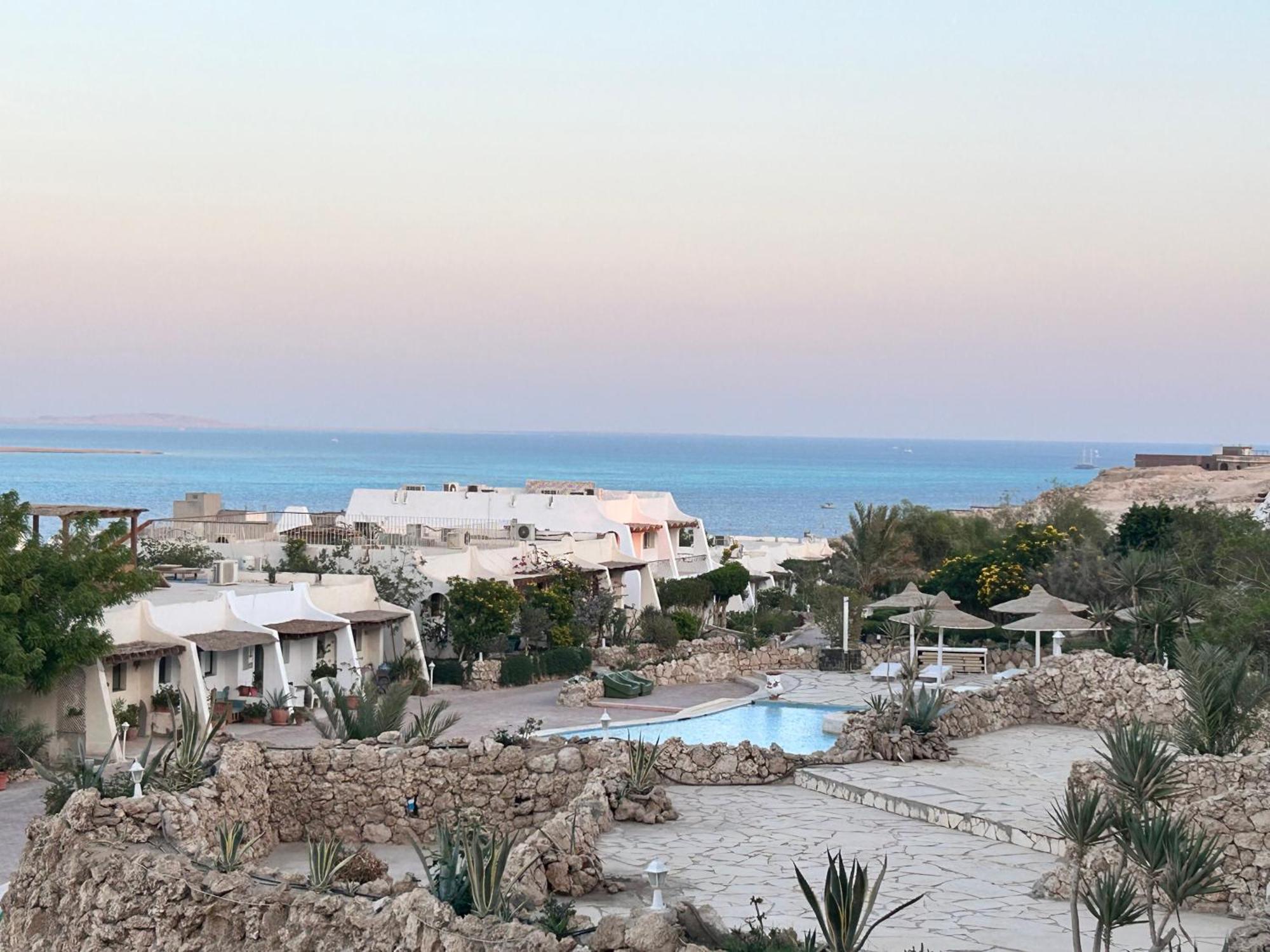 Cordoba Sea View Apartment With Open Air Jacuzzi At Mastaba Hurghada Luaran gambar