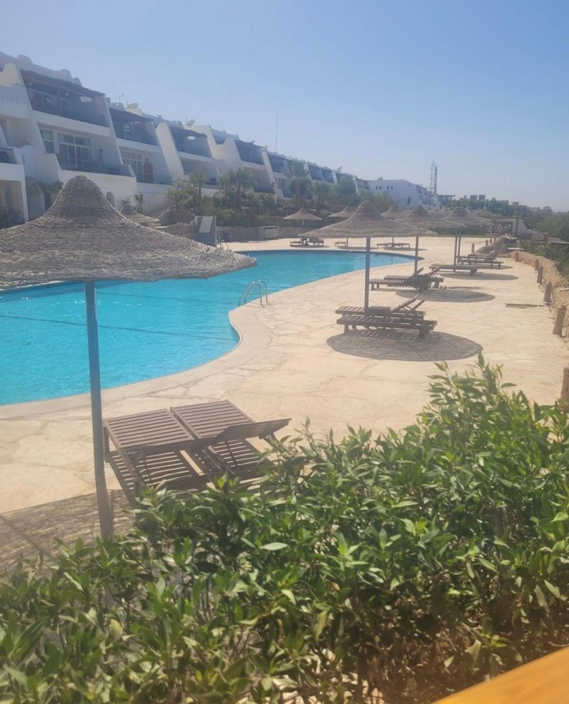 Cordoba Sea View Apartment With Open Air Jacuzzi At Mastaba Hurghada Luaran gambar