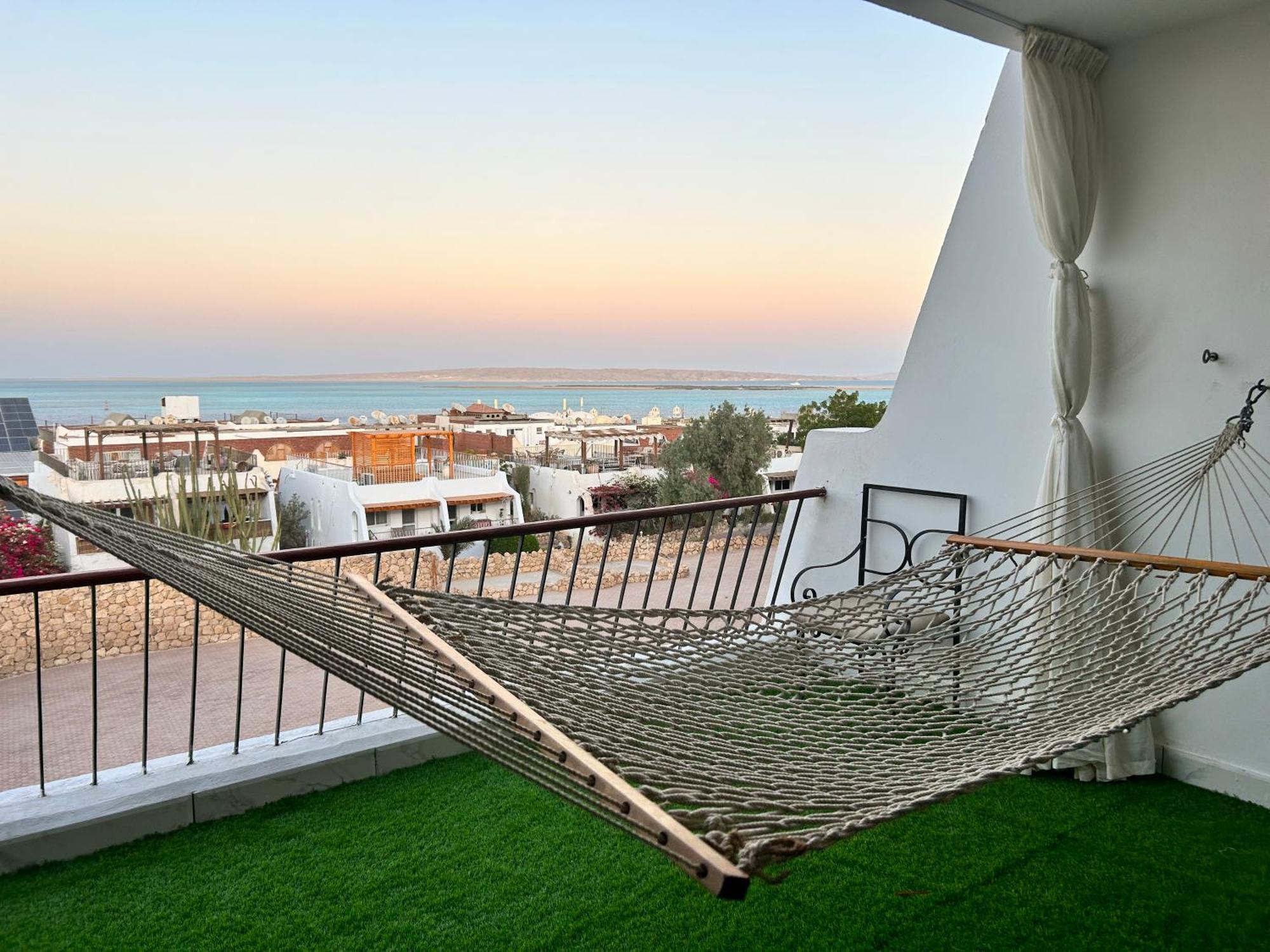 Cordoba Sea View Apartment With Open Air Jacuzzi At Mastaba Hurghada Luaran gambar